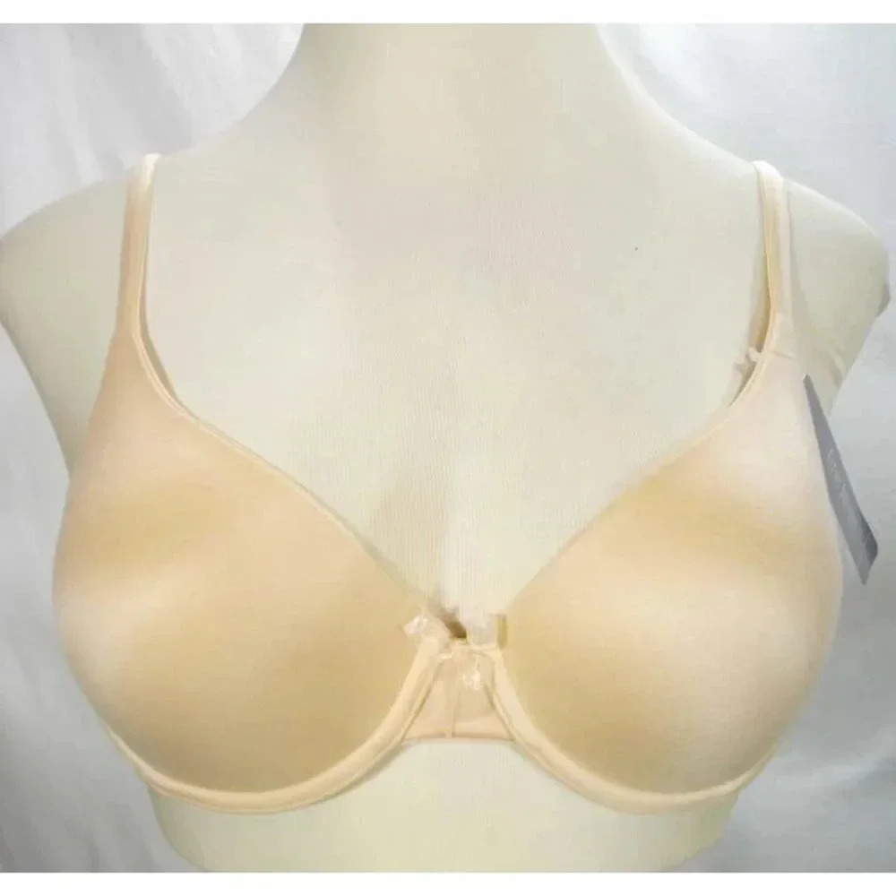32DD Fine Lines MM022 Memory‎ Foam Full Coverage Convertible Bra Skin Nude NWT